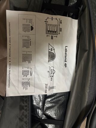 Tienda de campaña CAMPZ 4 personas