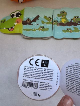 Lote Juguetes Baño: Pez Payaso y Más