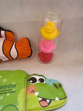 Lote Juguetes Baño: Pez Payaso y Más