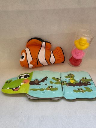 Lote Juguetes Baño: Pez Payaso y Más
