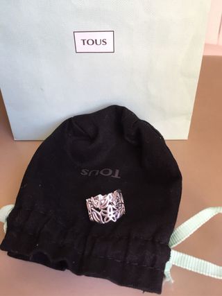 Anillo Tous, plata