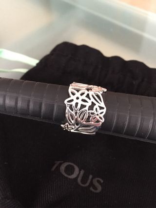 Anillo Tous, plata