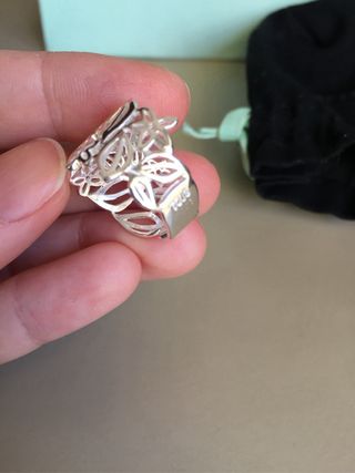 Anillo Tous, plata