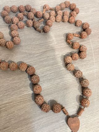 Antiguo Rosario de Madera