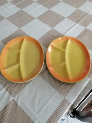 Set 2 antipastiere colorate