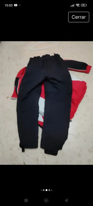 Conjunto de esquí/moto impecable