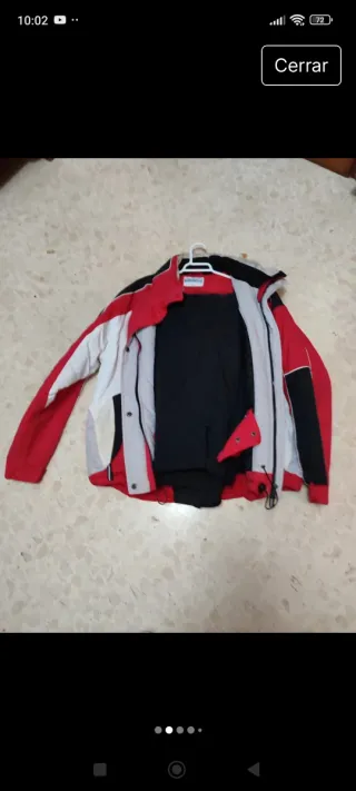 Conjunto de esquí/moto impecable