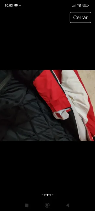 Conjunto de esquí/moto impecable