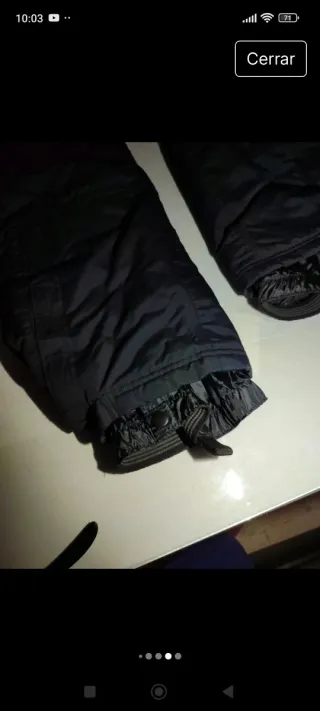 Conjunto de esquí/moto impecable