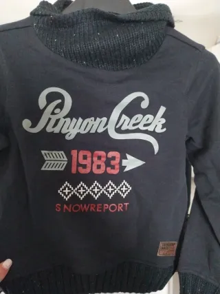 Felpa bambina Canyon Creek 1983