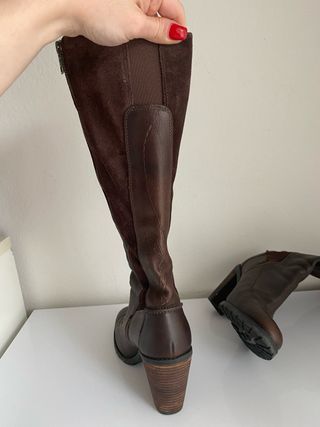 Botas Timberland Piel y Ante Marrones