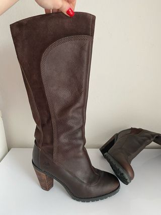 Botas Timberland Piel y Ante Marrones