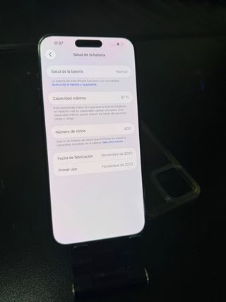 iPhone 15 Pro Max 256GB Negro