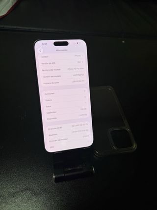 iPhone 15 Pro Max 256GB Negro