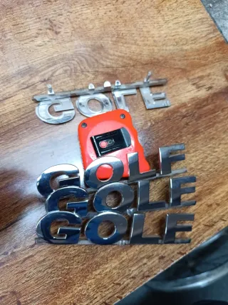 Emblema Golf VW Cromado