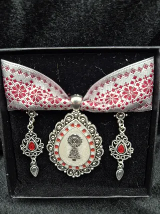 Conjunto baturra artesanal para traje regional