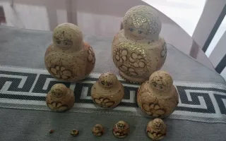 Matrioska decorada (10 piezas)