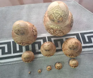 Matrioska decorada (10 piezas)