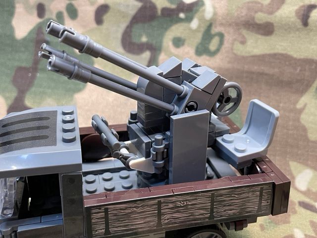 Camión Antiaéreo aleman WW2
