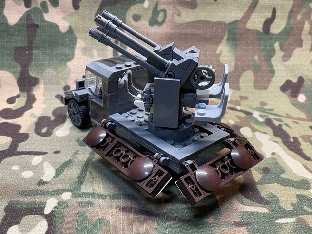 Camión Antiaéreo aleman WW2