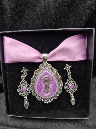 Conjunto baturra artesanal para traje regional