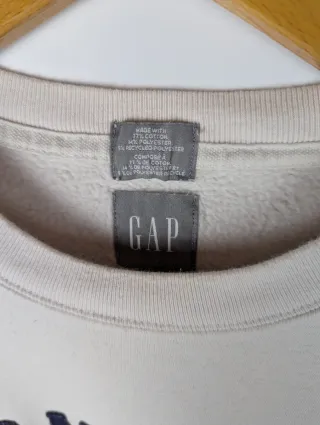 Sudadera Gap Athletic 1969 Beige Talla L