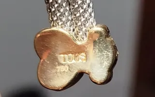 Pulsera Tous Oso Dorada y Plateada