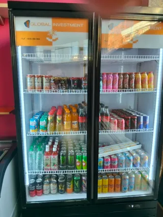 Expositor de bebidas refrigerado