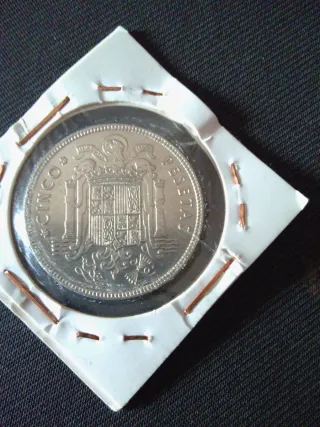 Moneda Franco 1949 , 19 ,60 rara