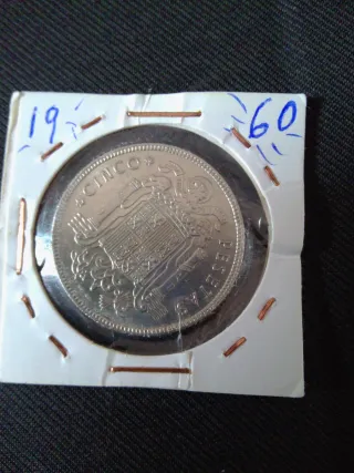 Moneda Franco 1949 , 19 ,60 rara