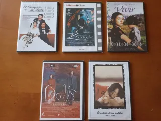 Lote 5 Películas Cine Oriental DVD