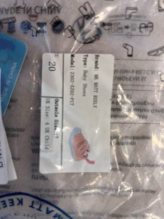 Zapatillas Cute para bebé 13cm  Equivale aTalla 21