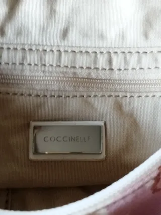 Borsa Coccinelle tessuto floreale