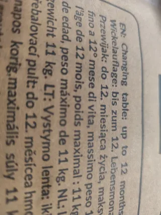 Cuna de viaje plegable