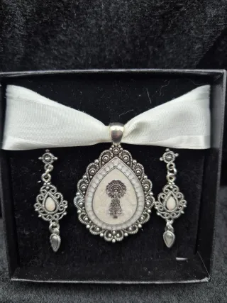 Conjunto baturra artesanal para traje regional