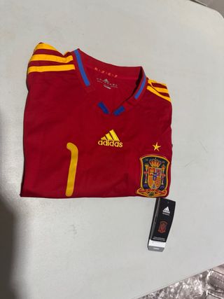Camiseta España Mundial 2010 Adidas Talla M