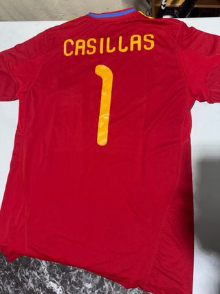 Camiseta España Mundial 2010 Adidas Talla M