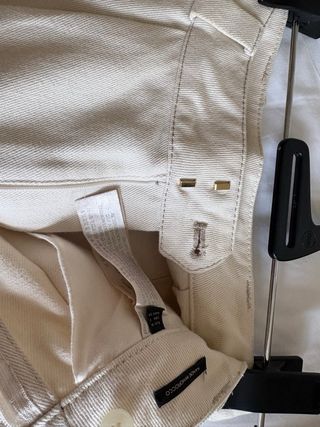 Pantalón Massimo Dutti Beige