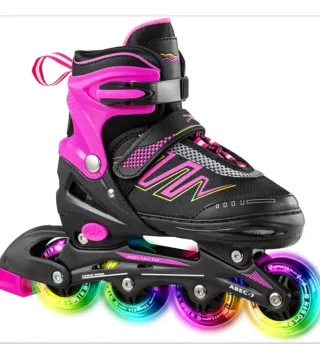 Patines en línea protecciones y bolsa Talla 39-42