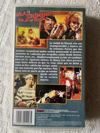 VHS Regreso al Futuro, Robin Hood flasdance ...