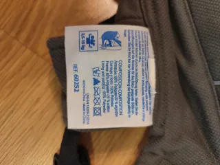 Mochila portabebés JANE gris