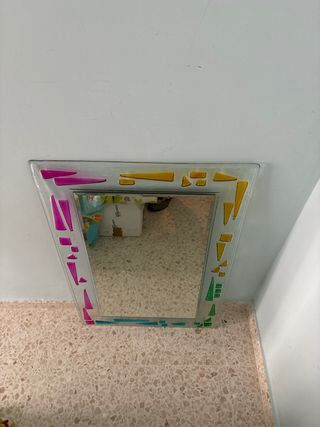 Espejo decorativo mosaico cristal