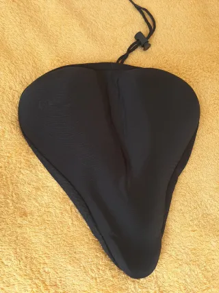 Funda Gel Cubre Sillín Bicicleta Negra