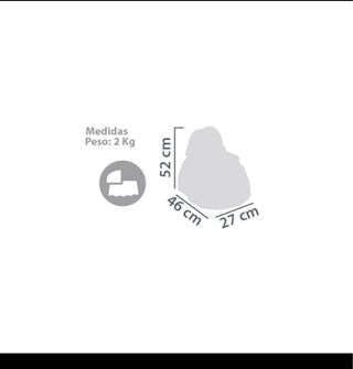 Moisés para muñecas azul