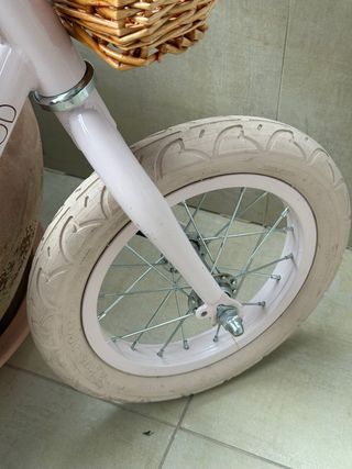 Bicicleta Banwood sin pedales rosa