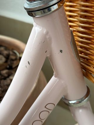 Bicicleta Banwood sin pedales rosa