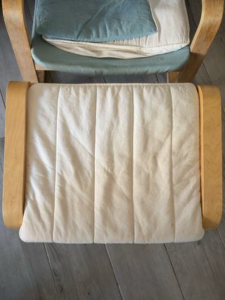 Sillón y Reposapiés POÄNG IKEA