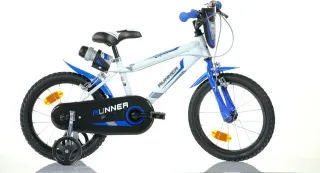 Bicicletta MTB 16 Bambini 5-7 Anni Blu