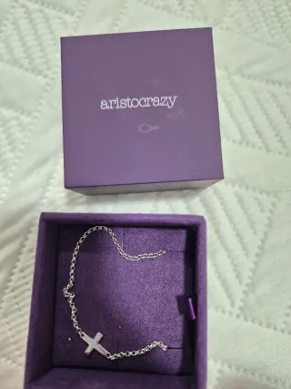 Cadena Aristocrazy Plata Cruz