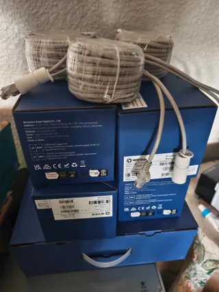 Cámaras 12mp PoE Annke  NVR Annke